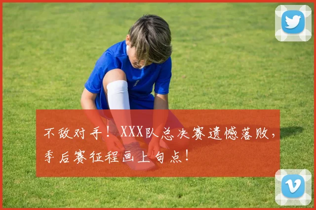 不敌对手!XXX队总决赛遗憾落败,季后赛征程画上句点!